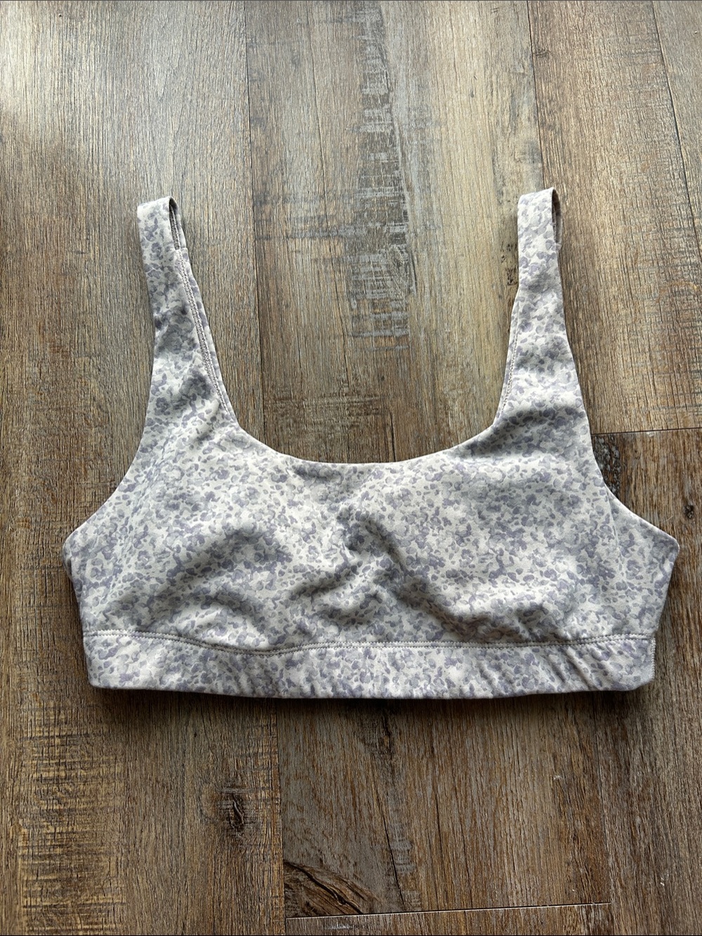 Vuori Women’s Daily Bra - Gray Micro Camouflage